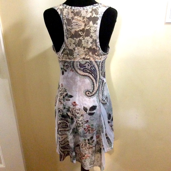 Temptation Italy Roses and paisley midi dress - Picture 4 of 10